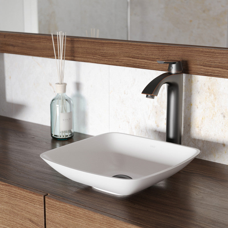 Hyacinth Matte Stone™ Vessel Bathroom Sink