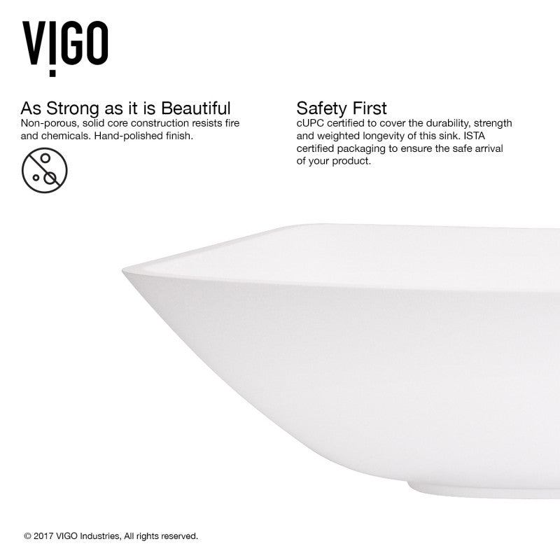 Hyacinth Matte Stone™ Vessel Bathroom Sink