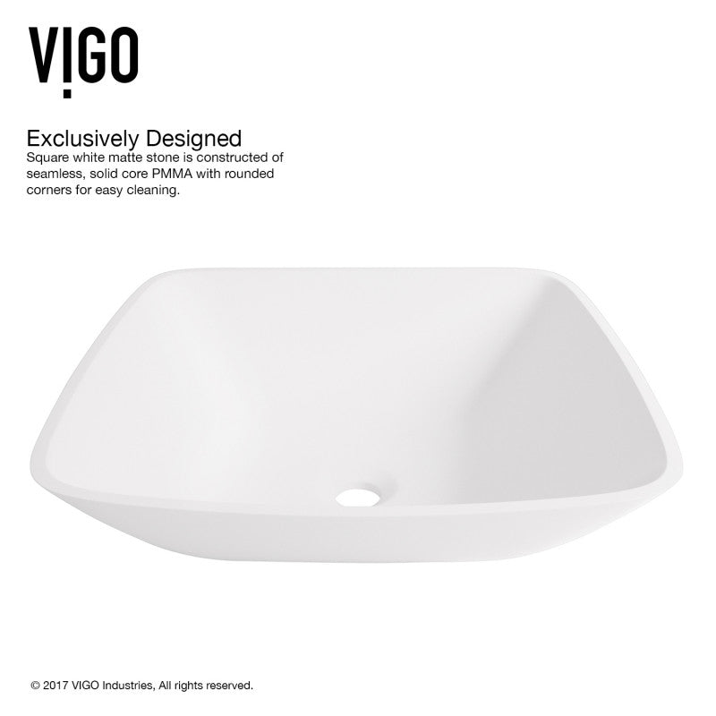 Hyacinth Matte Stone™ Vessel Bathroom Sink