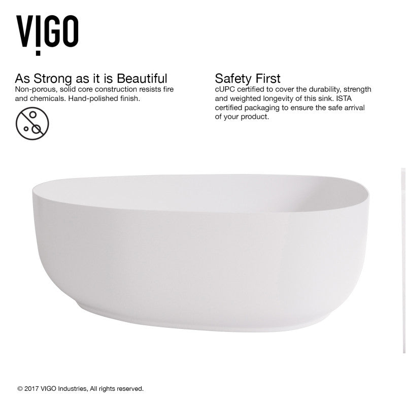 Peony Matte Stone™ Vessel Bathroom Sink