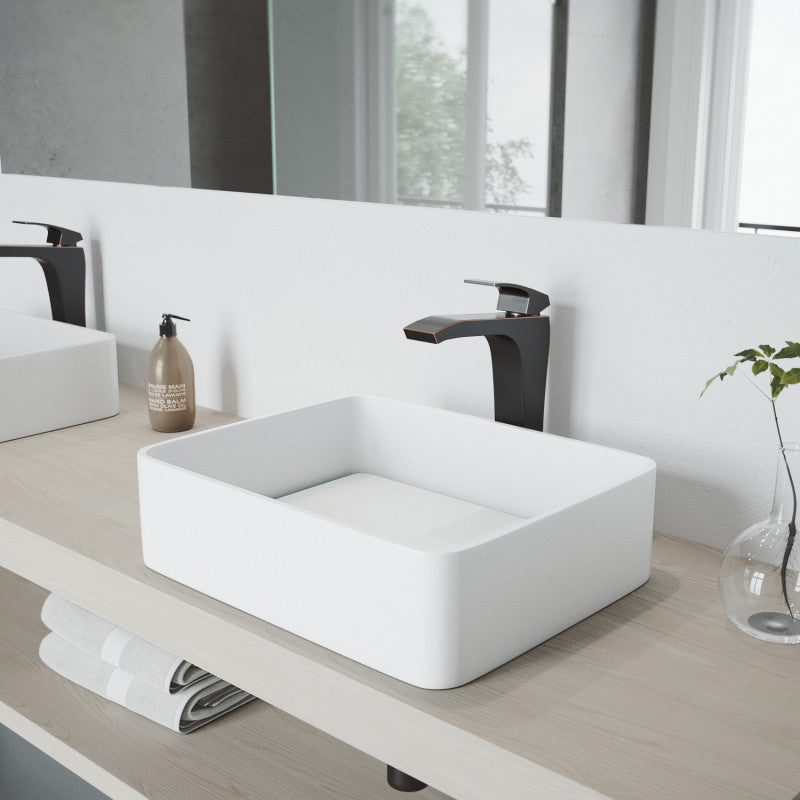 Jasmine Matte Stone™ Vessel Bathroom Sink