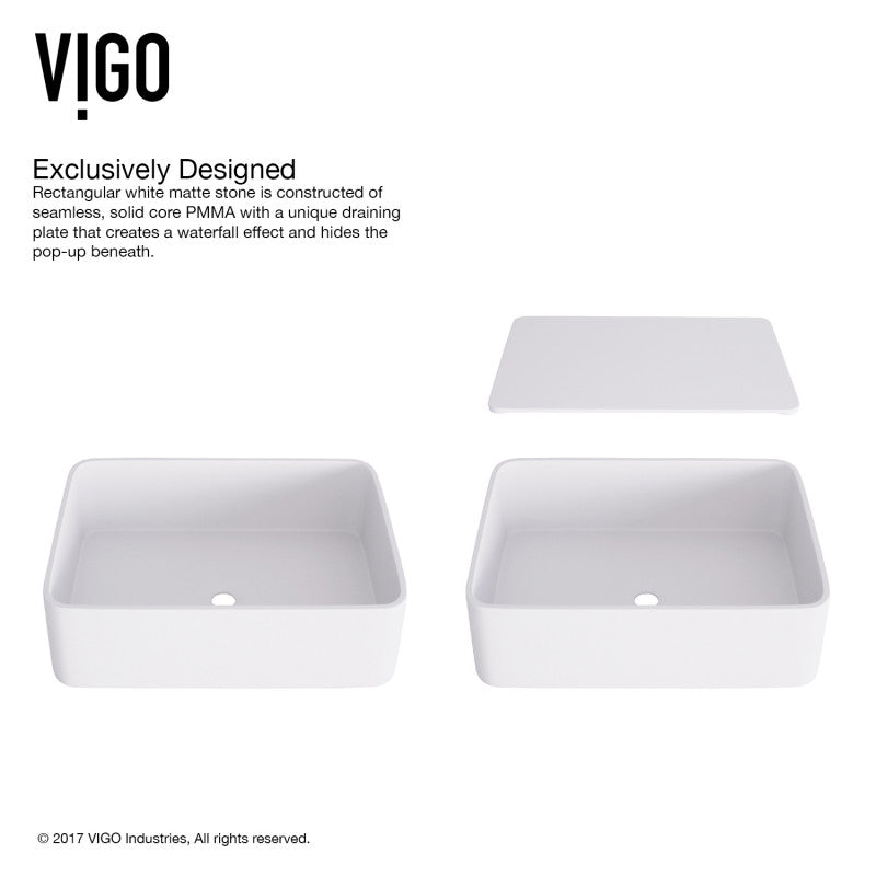 Jasmine Matte Stone™ Vessel Bathroom Sink
