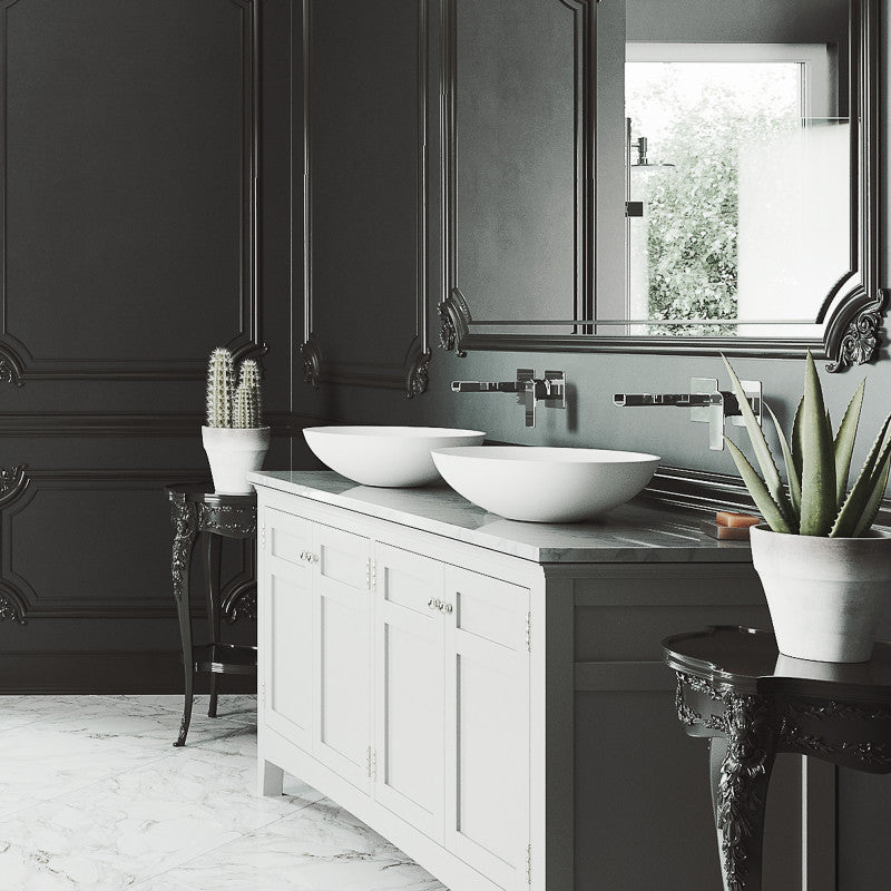 Lotus Matte Stone™ Vessel Bathroom Sink