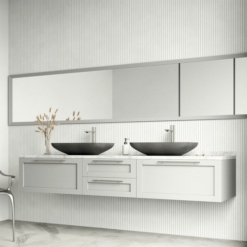 Sottile Gothic Grey Concreto Stone™ Composite Vessel Bathroom Sink