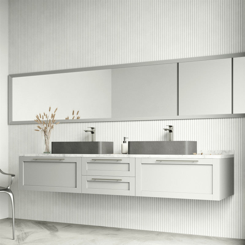 Palazzo Gothic Grey Concreto Stone™ Composite Vessel Bathroom Sink