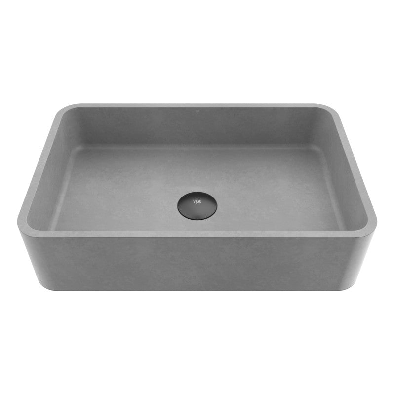 Cordoba Gothic Grey Concreto Stone™ Composite Vessel Bathroom Sink