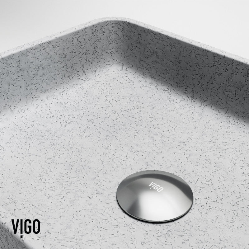 Segovia Gothic Grey Concreto Stone™ Composite Vessel Bathroom Sink