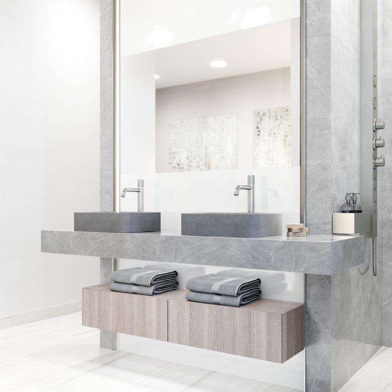 Segovia Gothic Grey Concreto Stone™ Composite Vessel Bathroom Sink