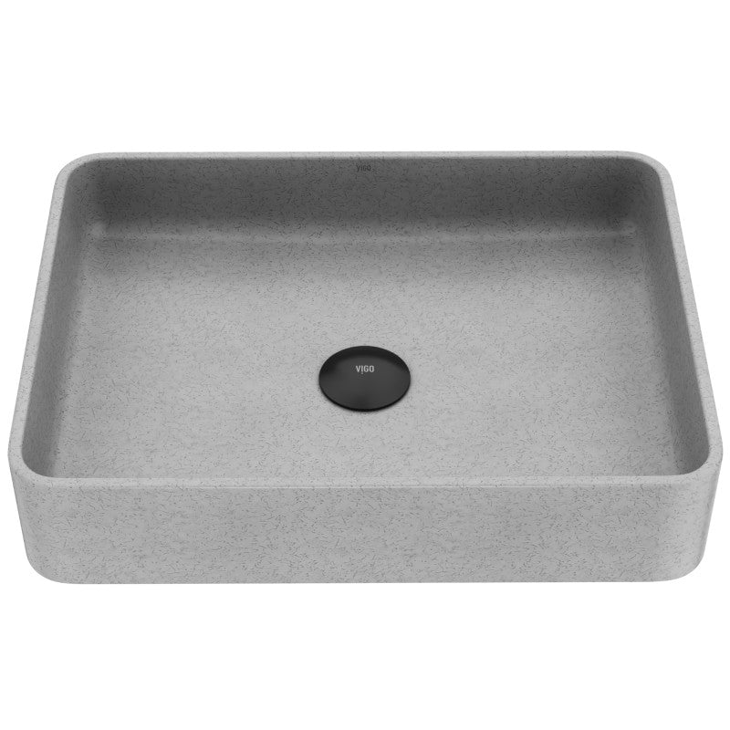 Terragona Gothic Grey Concreto Stone™ Composite Vessel Bathroom Sink
