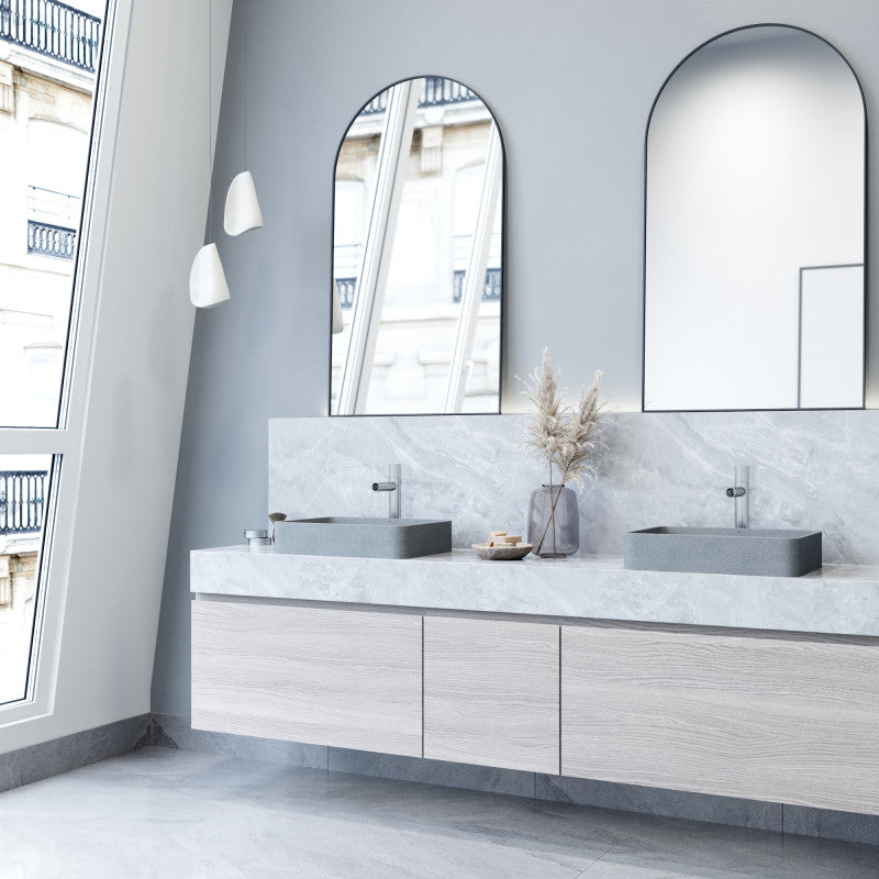 Terragona Gothic Grey Concreto Stone™ Composite Vessel Bathroom Sink