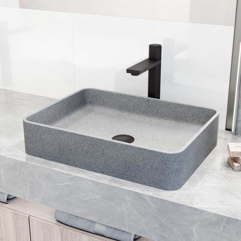 Terragona Gothic Grey Concreto Stone™ Composite Vessel Bathroom Sink