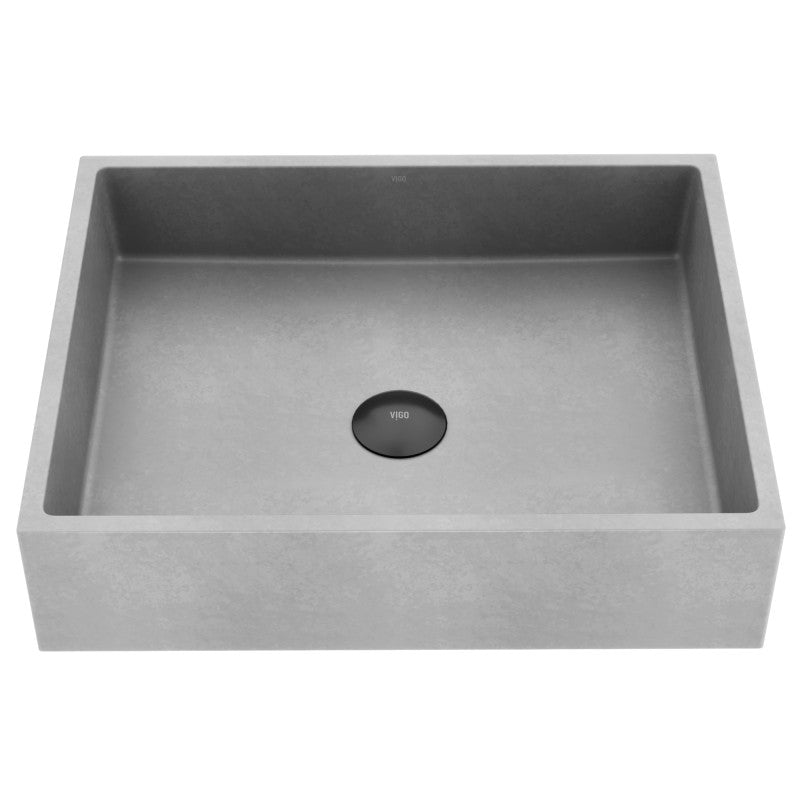 Coca Gothic Grey Concreto Stone™ Vessel Bathroom Sink