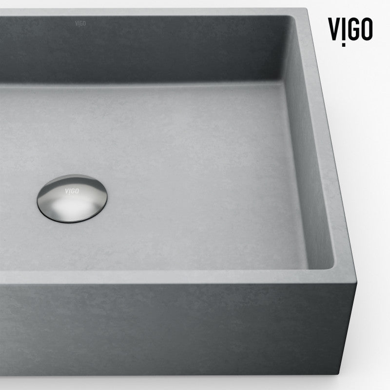 Coca Gothic Grey Concreto Stone™ Vessel Bathroom Sink
