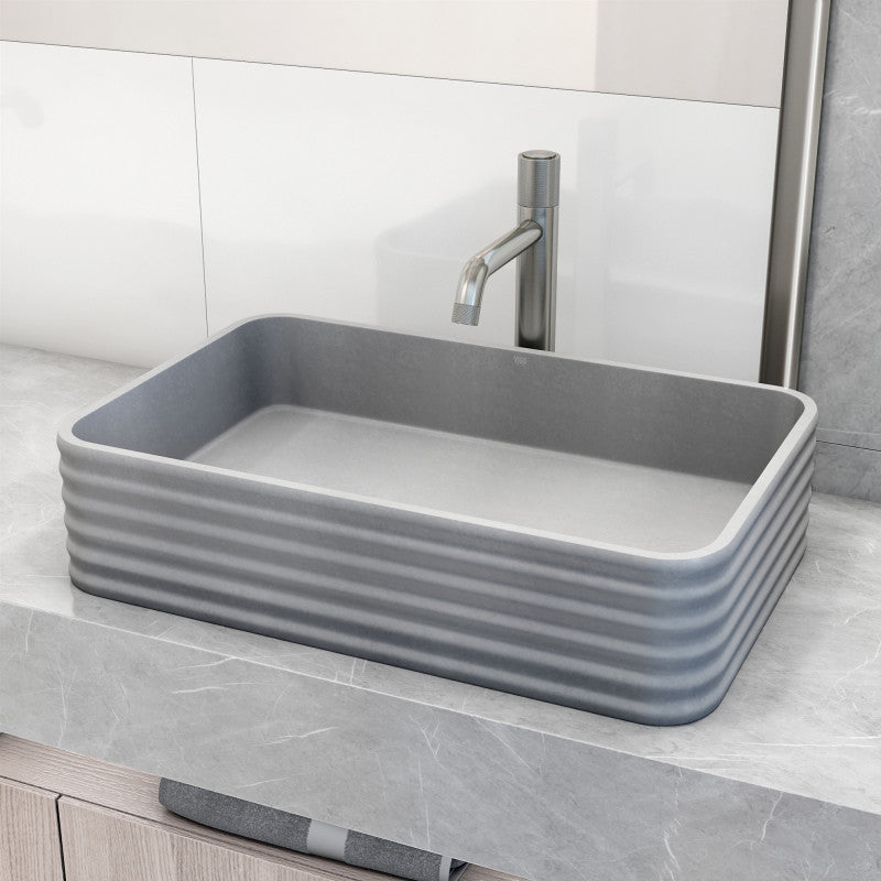 Cadman Concreto Stone™ Composite Vessel Bathroom Sink