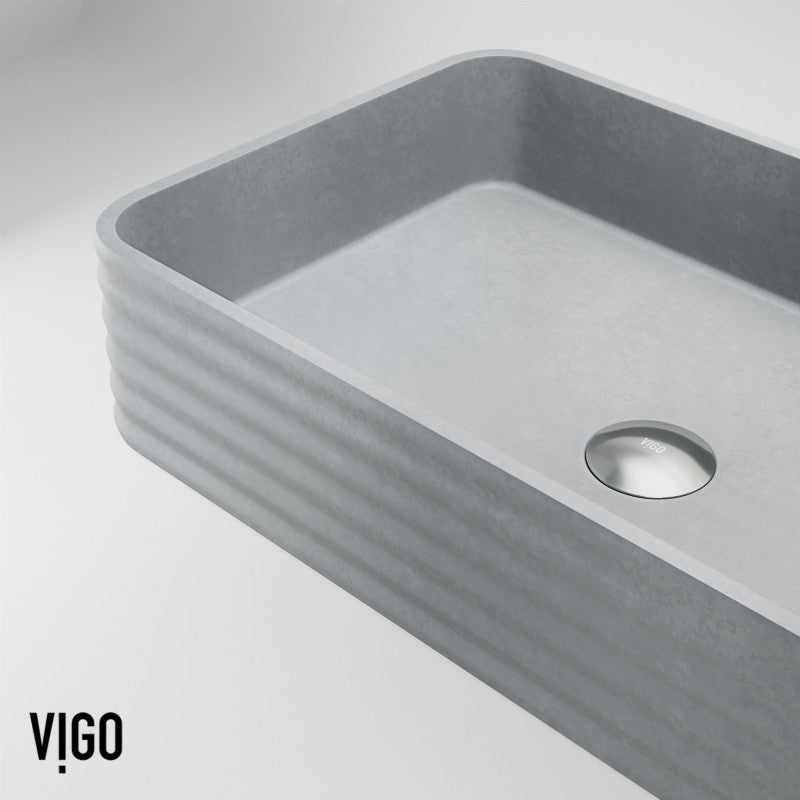 Cadman Concreto Stone™ Composite Vessel Bathroom Sink