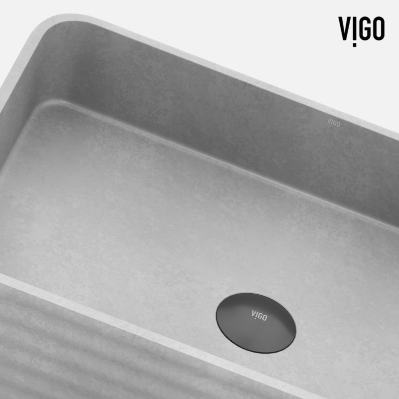 Cadman Concreto Stone™ Composite Vessel Bathroom Sink