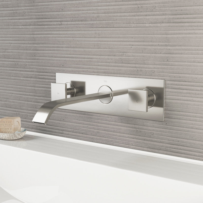 Titus Wall Mounted Bathroom Lavatory Faucet