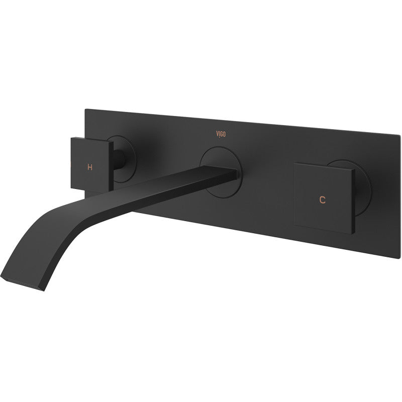 Titus Wall Mounted Bathroom Lavatory Faucet