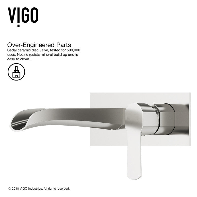 Cornelius Wall Mounted Bathroom Lavatory Faucet