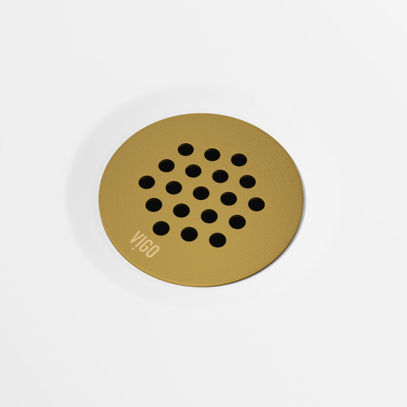 VIGO Vessel Bathroom Sink Grid Drain