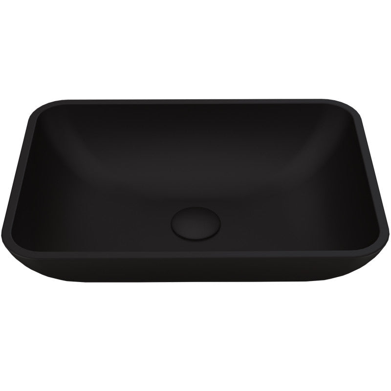 Sottile MatteShell™ Tempered Glass Vessel Bathroom Sink