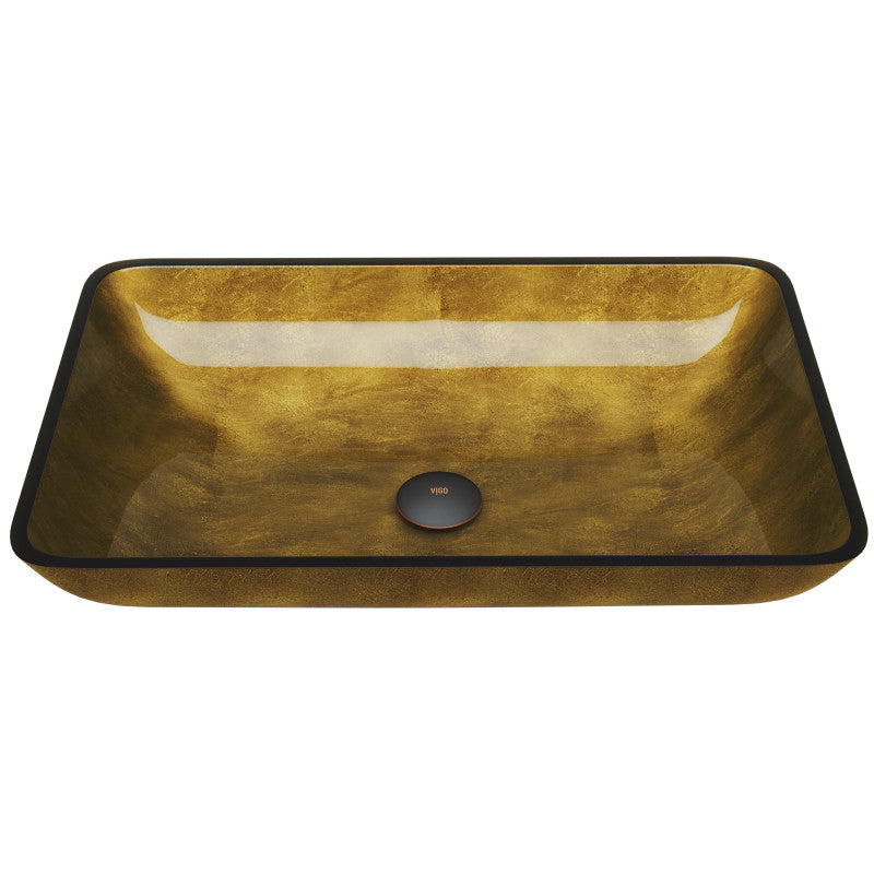 Hadyn Tempered Glass Vessel Bathroom Sink