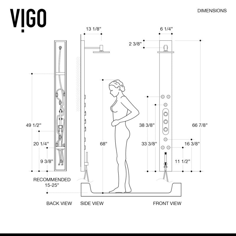 Dilana Shower Panel System