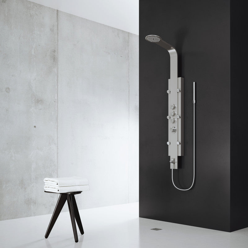 Mateo Shower Panel System with Tub Spout
