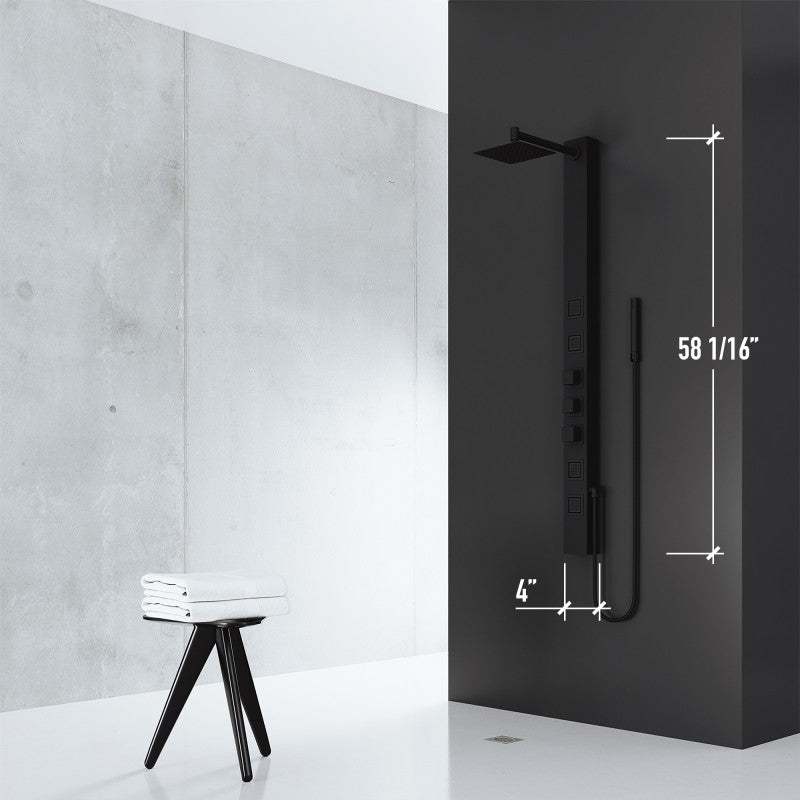 Sutton Square Shower Panel System