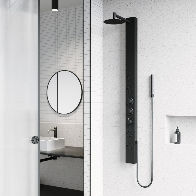 Sutton Round Shower Panel System