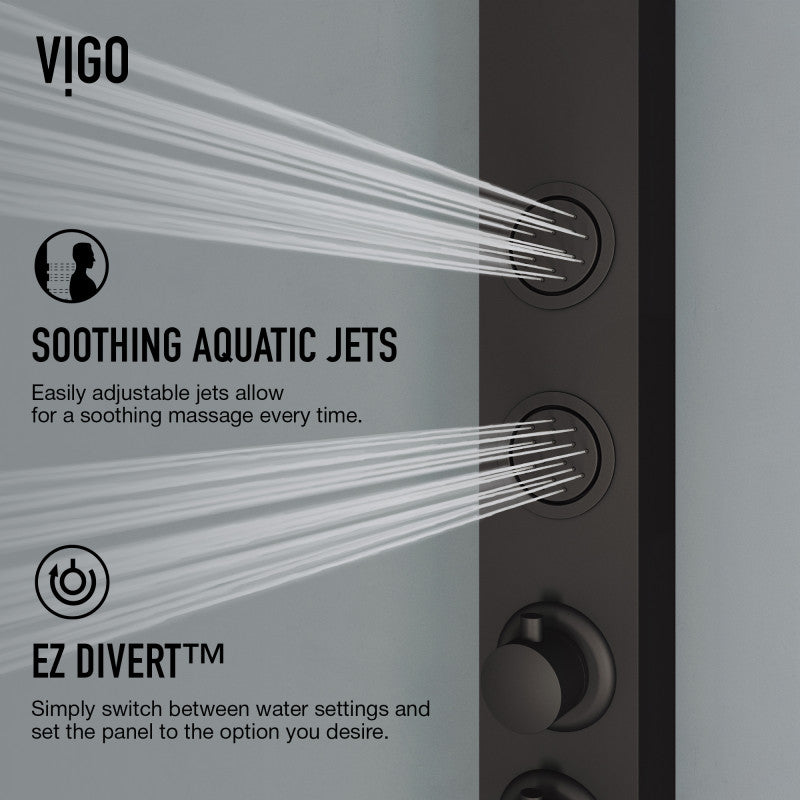 Sutton Round Shower Panel System