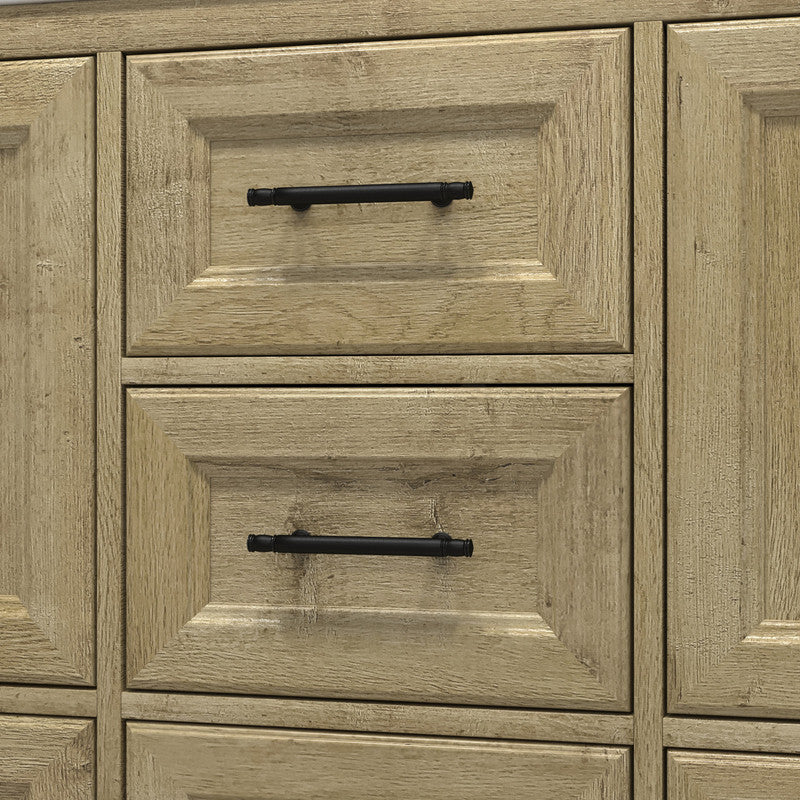 VIV 60" Freestanding Bathroom Vanity with Reinforced Acrylic Integrated Sink Top