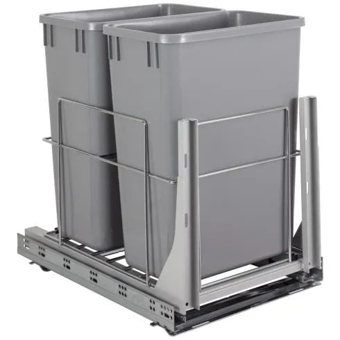 Izzy Wire Trashcan Pullout with Soft-close Slides