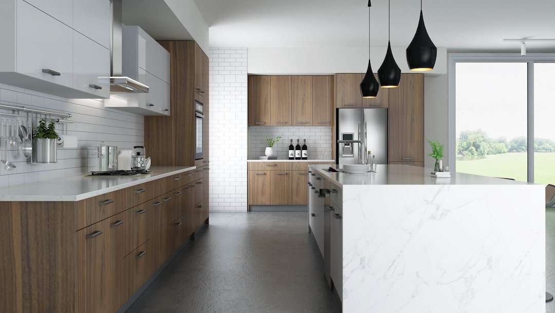 Walnut Melamine European