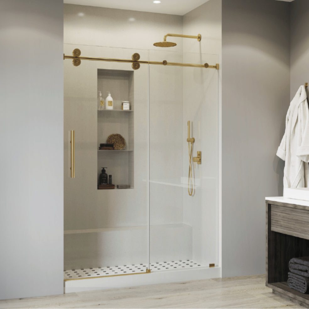 White Linen SPC Shower Wall Panel