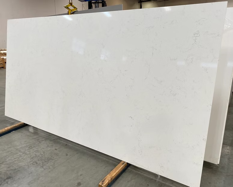 White Venatino Sintera Silica-Free Quartz Slab