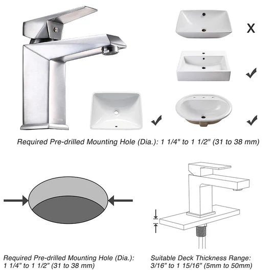 Nora Bathroom Lavatory Faucet