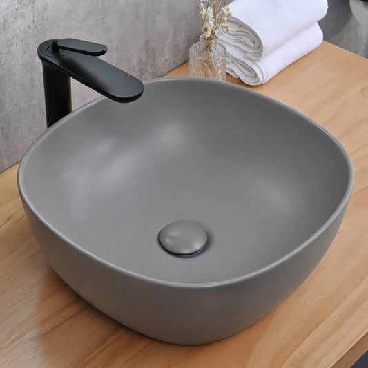Brynlee Porcelain Vessel Bathroom Sink