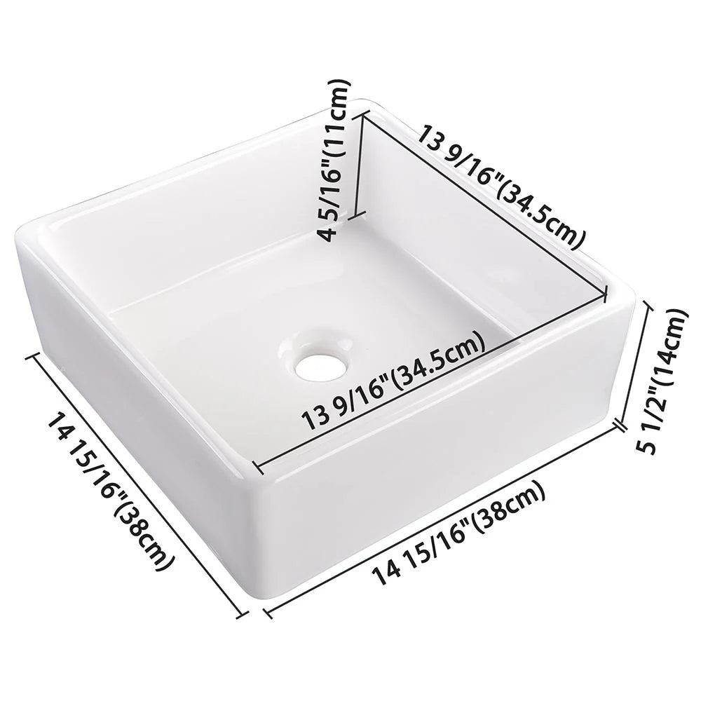 Amethyst Porcelain Vessel Bathroom Sink