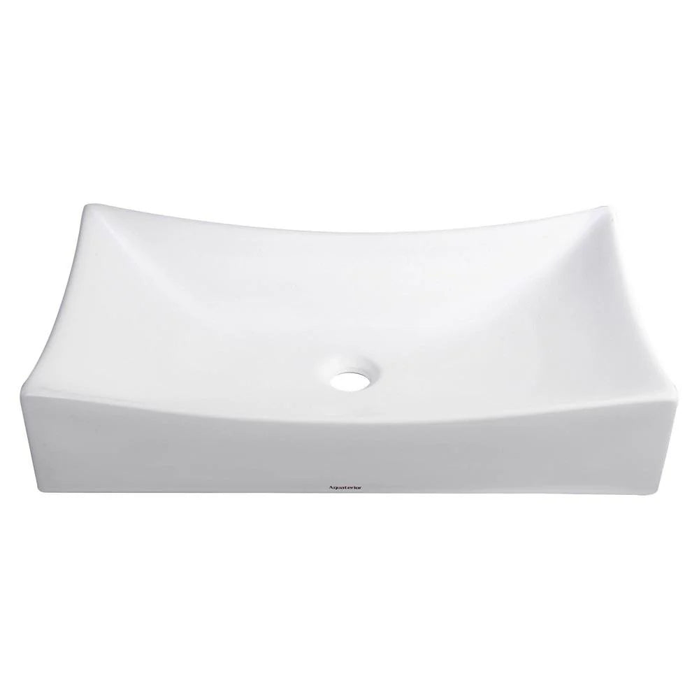 Wynlo Porcelain Vessel Bathroom Sink