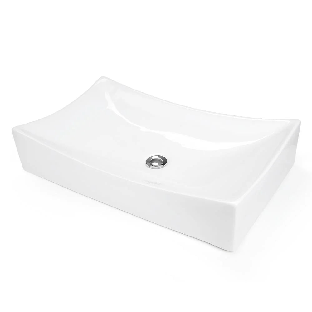 Wynlo Porcelain Vessel Bathroom Sink