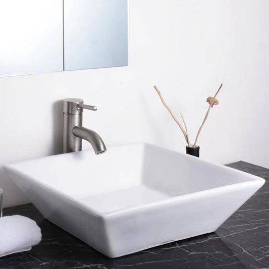 Raphael Ceramic Vessel Bathroom Sink