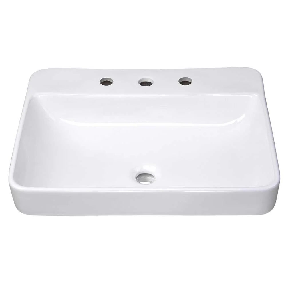 Diandra Porcelain Vessel Bathroom Sink