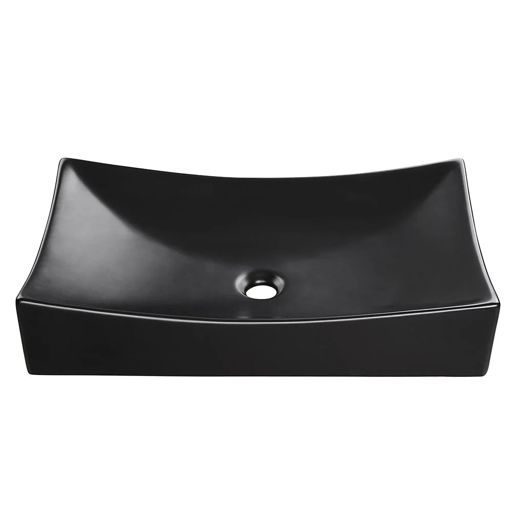 Bailey Porcelain Vessel Bathroom Sink