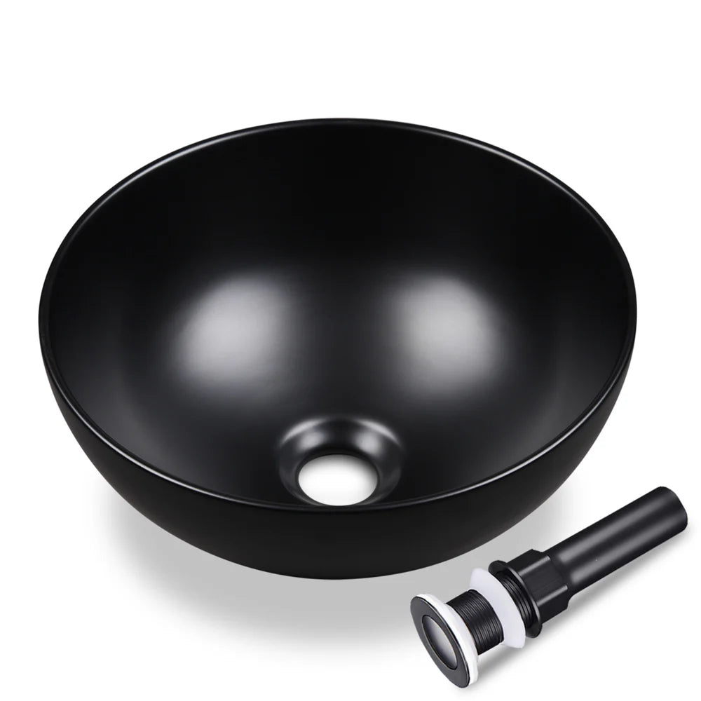 Mira Porcelain Vessel Bathroom Sink