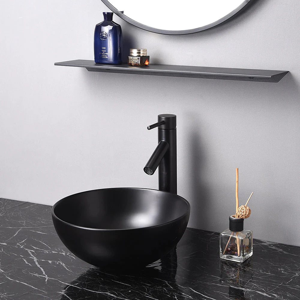 Mira Porcelain Vessel Bathroom Sink