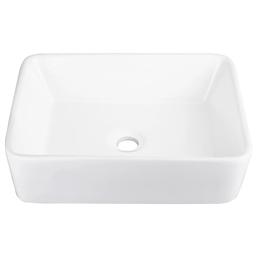 Odette Porcelain Vessel Bathroom Sink