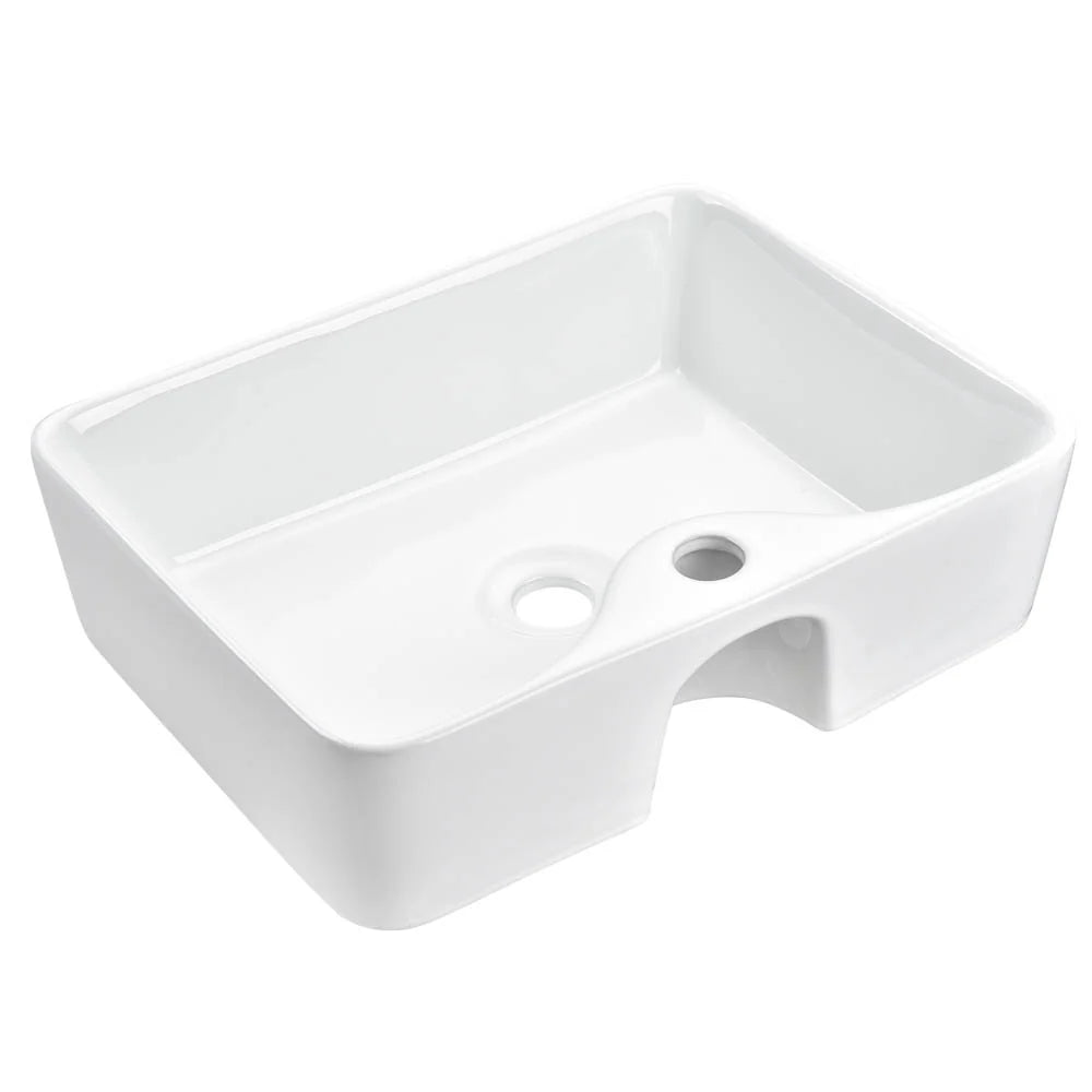 Yira Porcelain Vessel Bathroom Sink