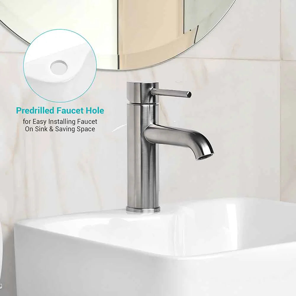Yira Porcelain Vessel Bathroom Sink