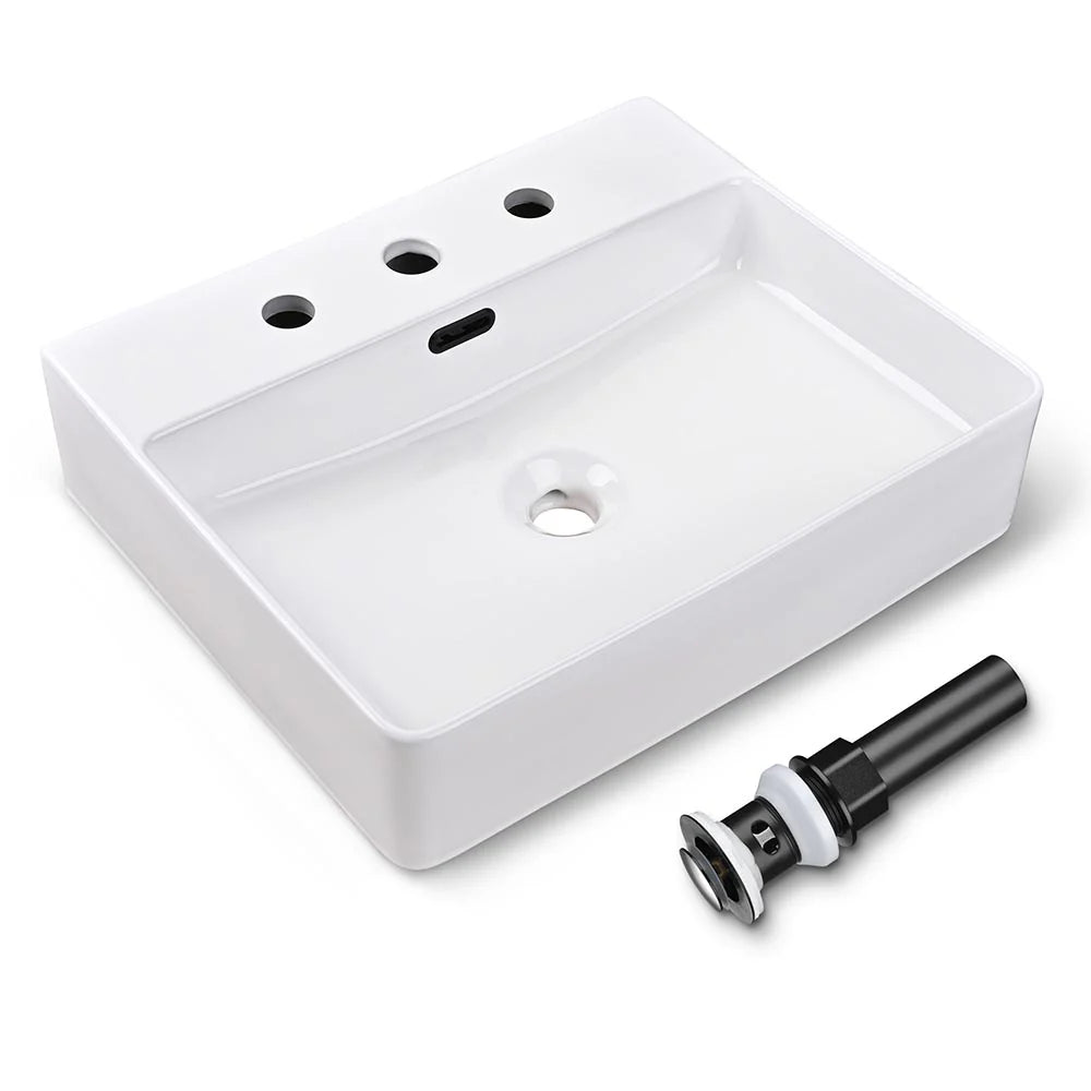 Thalia Porcelain Vessel Bathroom Sink